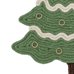 Bloomingville Weihnachtsdeko|Wanddekoration-Adventskalender mit Ringen in Baumform
