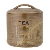 Bloomingville Vorratsdosen & Behälter|Küchenaufbewahrung-Aeris Tea Gefäß für Tee, mit Deckel
