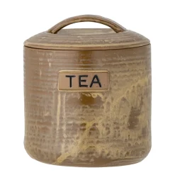 Bloomingville Vorratsdosen & Behälter|Küchenaufbewahrung-Aeris Tea Gefäß für Tee, mit Deckel