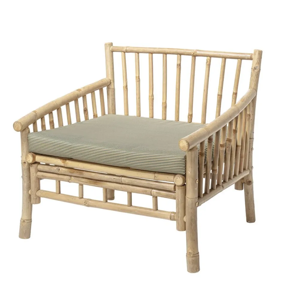 Bloomingville Gartenmöbel|Gartenmöbel-Bambus Lounge Stuhl Sole