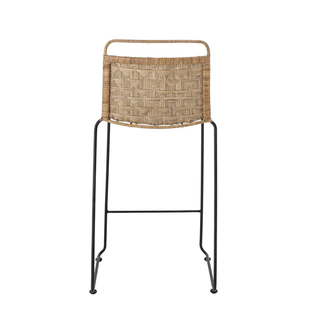 Bloomingville Hocker & Poufs-Barhocker Gunnel aus Rattan