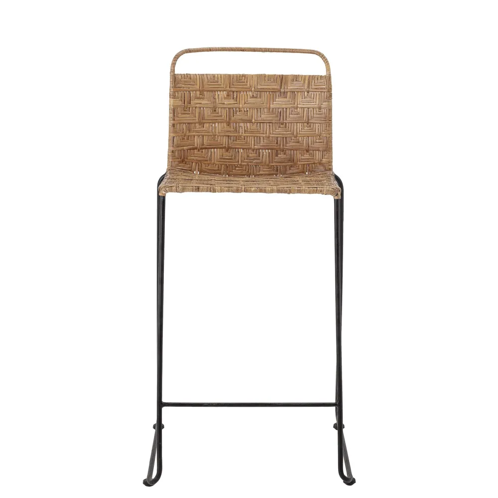 Bloomingville Hocker & Poufs-Barhocker Gunnel aus Rattan