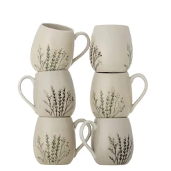 Bloomingville Becher, Tassen & Cups|Geschirr & Tischdeko Skandinavisch-Bea Große Becher Multipack aus Steingut