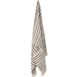 Bloomingville Decken & Plaids-Überwurf Eia gestreift