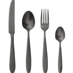Bloomingville Geschirr & Tischdeko Skandinavisch|Besteck-Besteck Frea 4er Set, Edelstahl