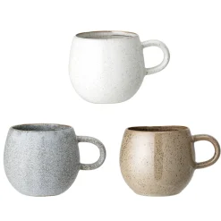 Bloomingville Becher, Tassen & Cups|Geschirr & Tischdeko Skandinavisch-3er Set Becher Addison