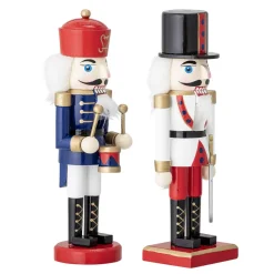 Bloomingville Weihnachtsdeko|Deko-Objekte & Figuren-2er Set Dekofigur Nussknacker Darren