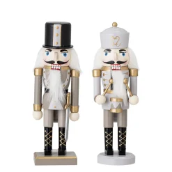 Bloomingville Weihnachtsdeko|Deko-Objekte & Figuren-2er Set Dekofigur Nussknacker Darren