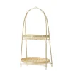 Bloomingville Etageren & Kuchenplatten|Geschirr & Tischdeko Skandinavisch-Etagere Renda aus Bambus