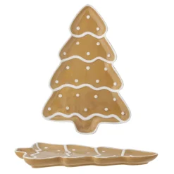 Bloomingville Tabletts|Servierplatten & Bretter-Ginnie Servierplatte, Lebkuchen