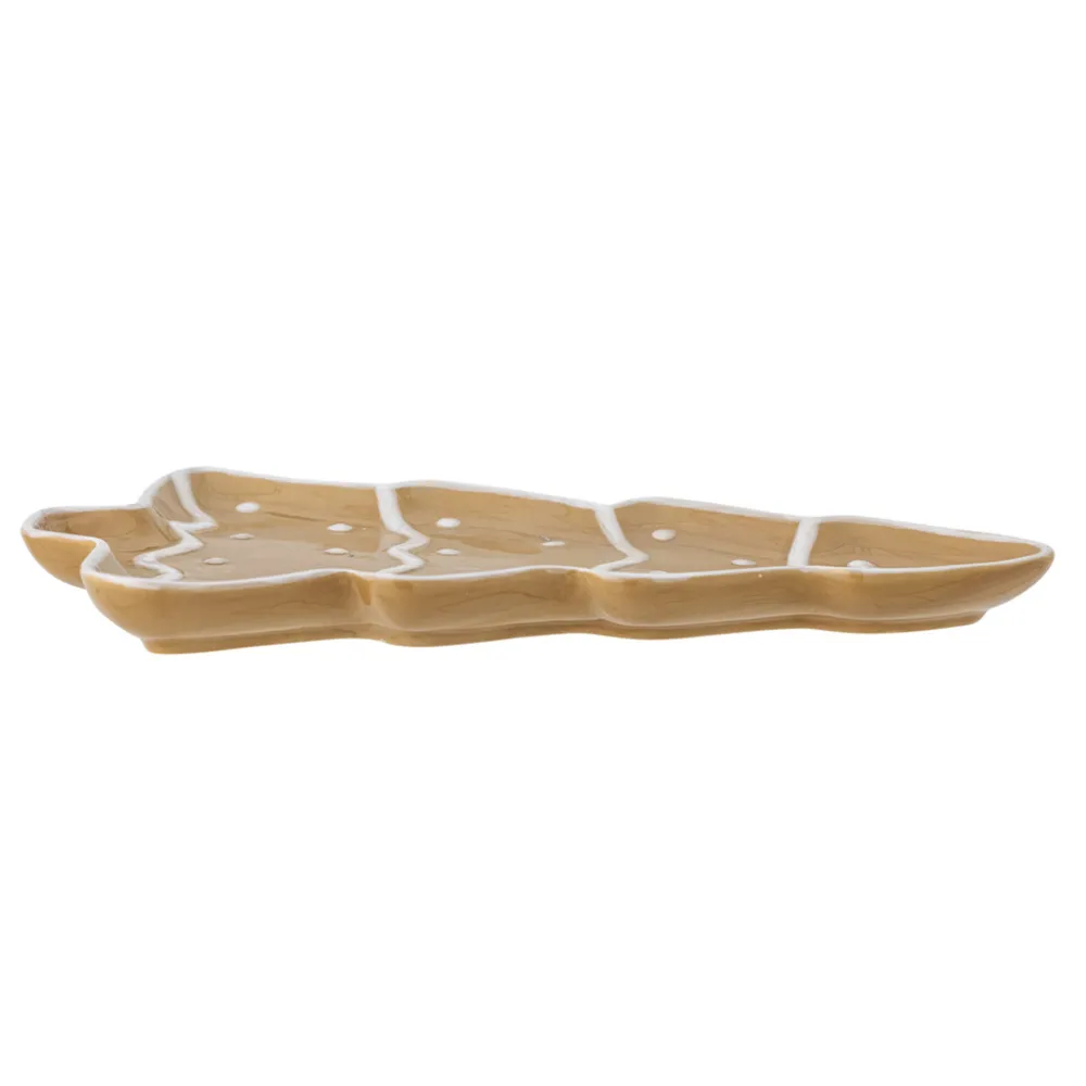 Bloomingville Tabletts|Servierplatten & Bretter-Ginnie Servierplatte, Lebkuchen
