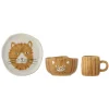 Bloomingville Geschirr & Tischdeko Skandinavisch-Kittie Kinder Geschirr-Set, Steingut