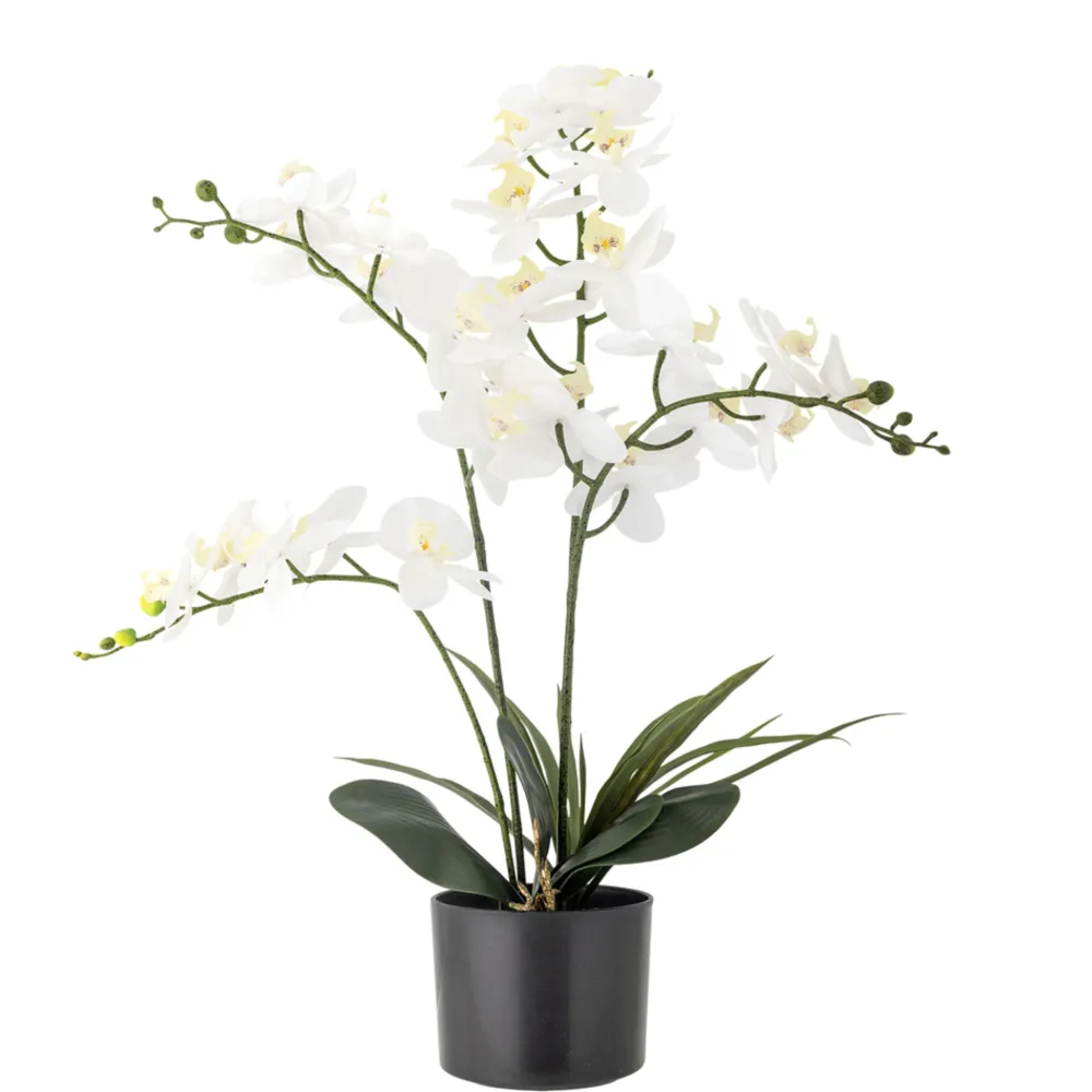 Bloomingville Kunstblumen & Kunstpflanzen-Künstliche Orchidee, Kunstblume