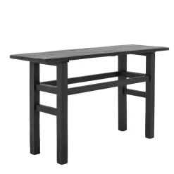 Bloomingville Konsolentische|Beistelltische & Couchtische-Konsolentisch Riber, Schwarz, Recyceltes Holz