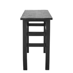 Bloomingville Konsolentische|Beistelltische & Couchtische-Konsolentisch Riber, Schwarz, Recyceltes Holz
