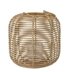 Bloomingville Laternen Für Garten Und Outdoor|Laternen-Laterne Nei mit Glas, Rattan
