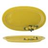 Bloomingville Servierplatten & Bretter|Teller-Limone Servierplatte, Gelb, Steingut