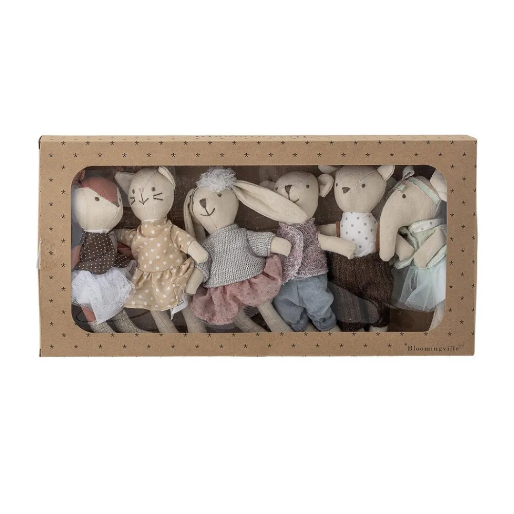 Bloomingville Spielzeug-Mini Animal Friends Kinderspielzeug