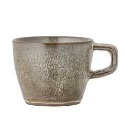 Bloomingville Geschirr & Tischdeko Skandinavisch|Becher, Tassen & Cups-Nohr Tasse, Braun, Steingut