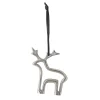 Bloomingville Weihnachtsdeko-Ornament Elch Rooni aus Aluminium