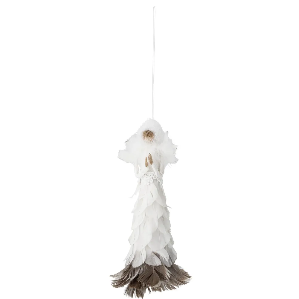 Bloomingville Weihnachtsdeko-Ornament Jannet aus Federn