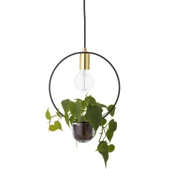 Bloomingville Deckenlampen-Pendellampe Caralina mit Blumentopf