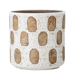 Bloomingville Blumentöpfe & Übertöpfe-Pflanztopf Avo weiss aus Terrakotta