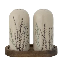 Bloomingville Salz- & Pfefferstreuer-Salz und Pfefferset Bea aus Steingut