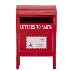 Bloomingville Weihnachtsdeko|Deko-Objekte & Figuren-Santas Briefkasten Deko Metall