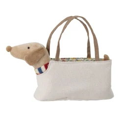 Bloomingville Spielzeug-Soft Toy Hund mit Tasche Hilena