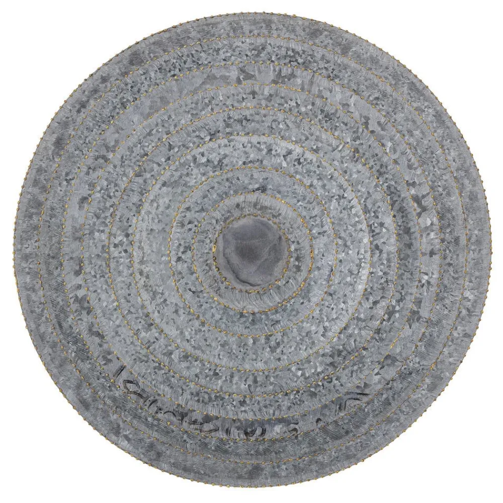 Bloomingville Dekotabletts & Dekoteller-Tablett Karenlil 9er Set aus Metall