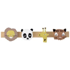Bloomingville Kinderzimmermöbel-Tier Garderobe Sade aus Holz