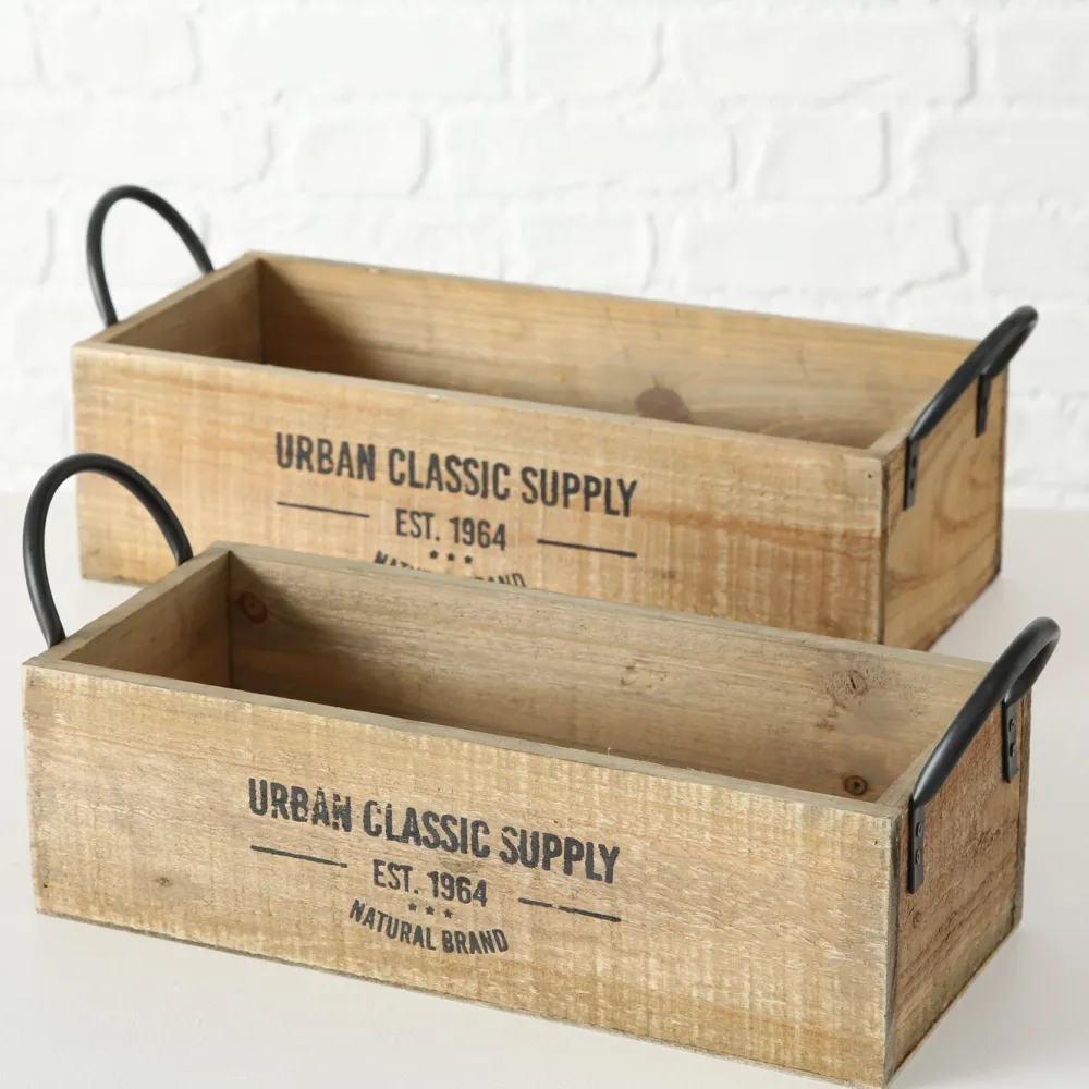 Boltze Kisten & Boxen-Aufbewahrungsbox Supply 2er-Set