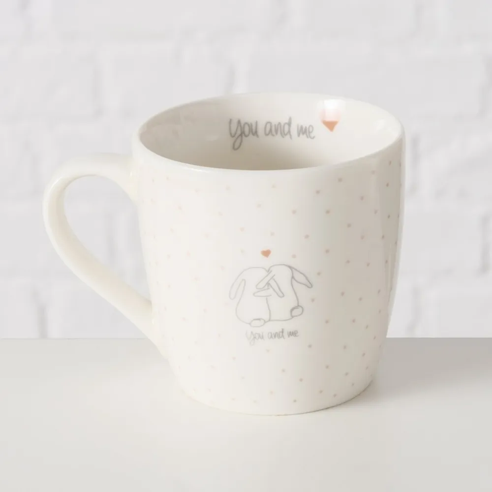 Boltze Becher, Tassen & Cups|Geschirr & Tischdeko Skandinavisch-Becher You&Me, 2er Set