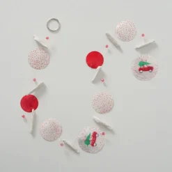Boltze Weihnachtsdeko|Dekohänger & Girlanden-Capiz-Girlande Töffy