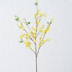 Boltze Oster-Deko|Frühlingsdeko-Dekozweig Forsythie, künstlich