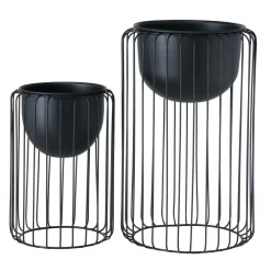 Boltze Blumentöpfe & Übertöpfe-2er Set Blumentopf Vaso