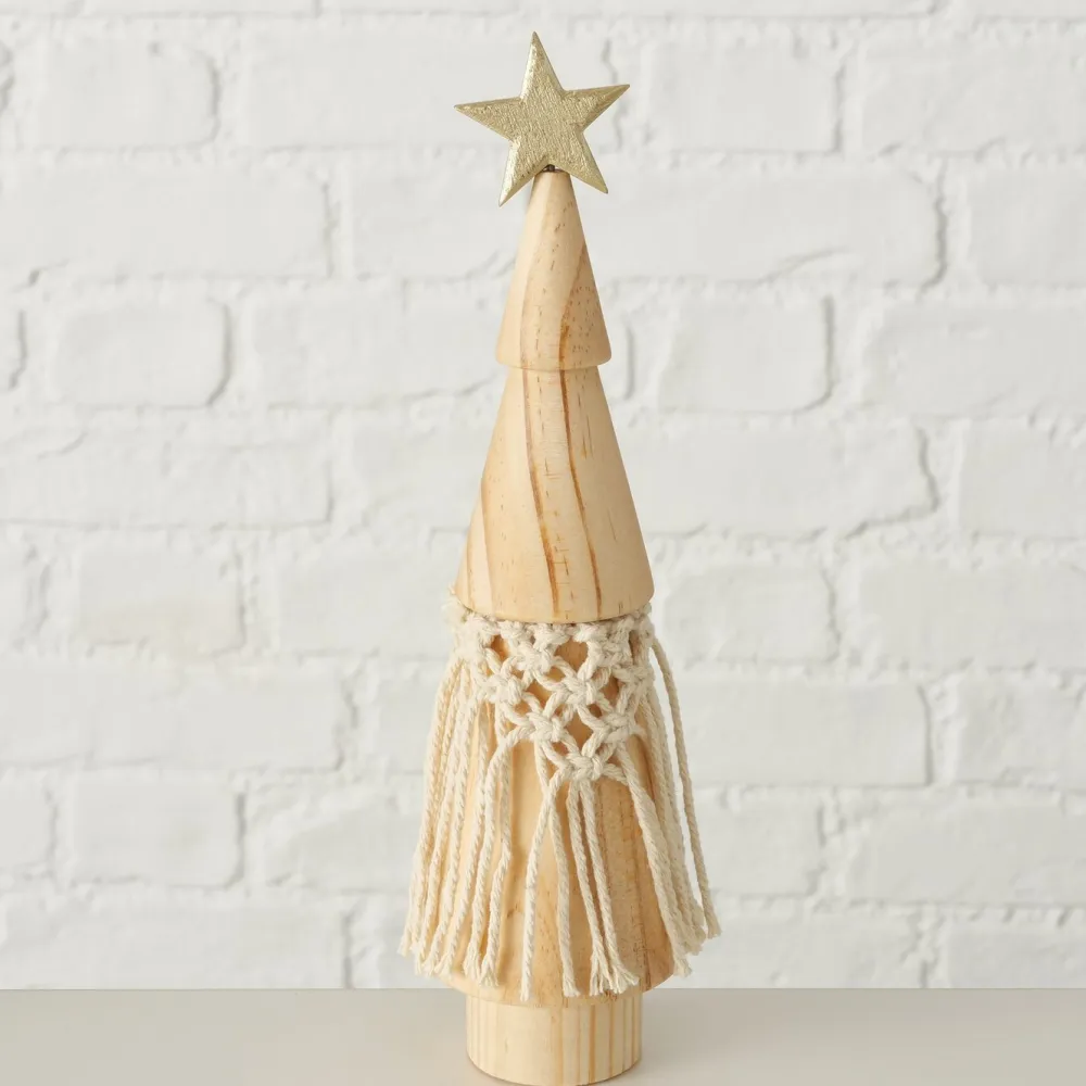 Boltze Weihnachtsdeko|Deko-Objekte & Figuren-2er Set Dekoaufsteller Bohio