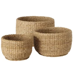 Boltze Körbe-3er Set Korb Sophy aus Seegras