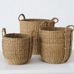 Boltze Körbe-3er Set Korb Sophy aus Seegras
