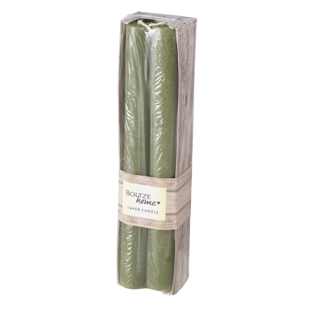 Boltze Weihnachtsdeko|Weihnachts- & Adventskerzen-4er Set Stabkerze Melia