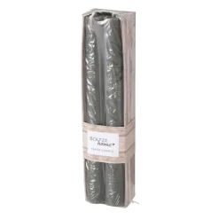 Boltze Weihnachtsdeko|Weihnachts- & Adventskerzen-4er Set Stabkerze Melia