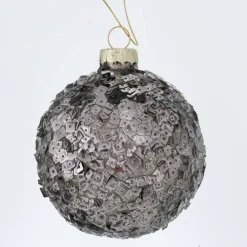 Boltze Weihnachtsdeko-3er Set Weihnachtskugel Hankea