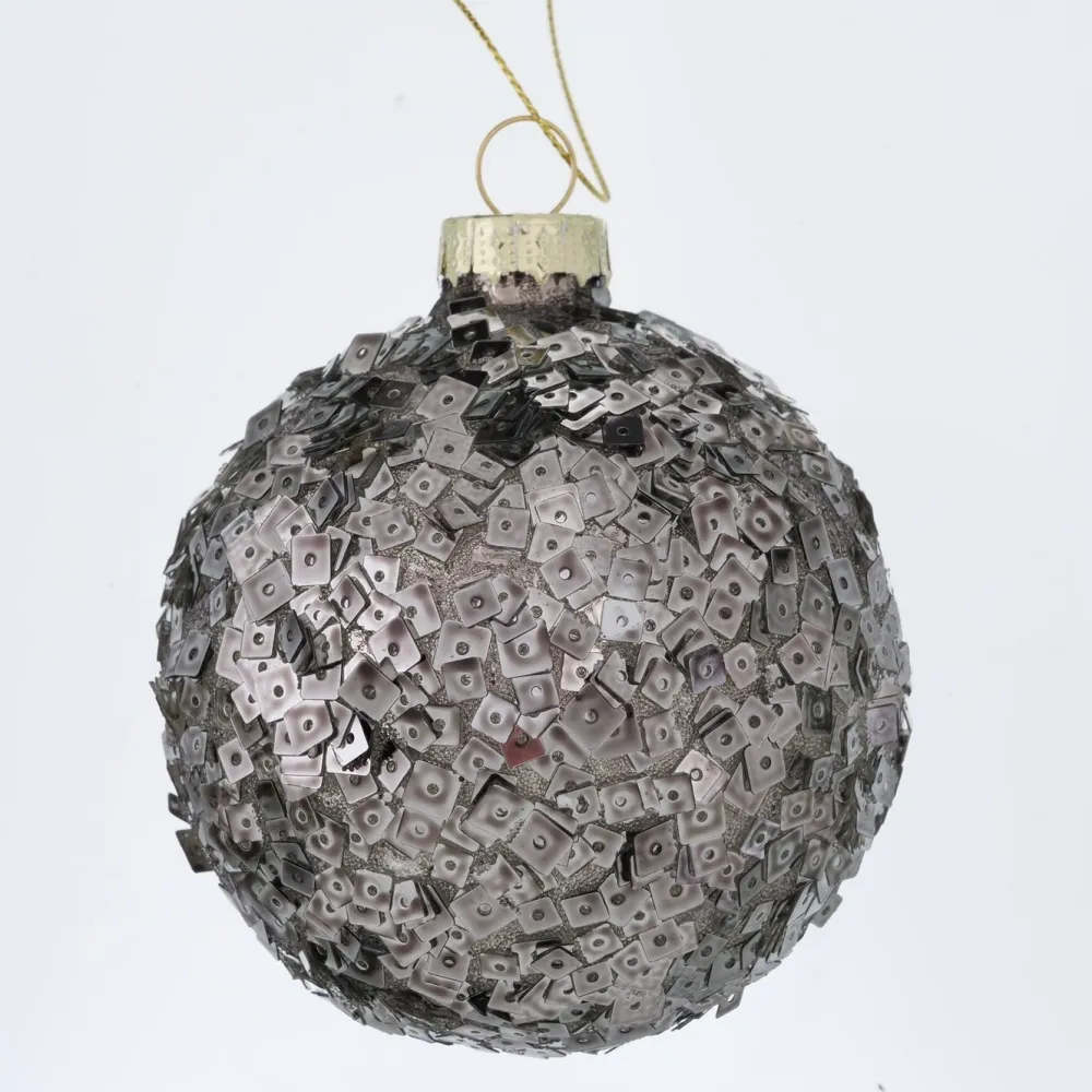 Boltze Weihnachtsdeko-3er Set Weihnachtskugel Hankea