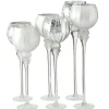 Boltze Windlichter-3er Set Windlicht Manou silber