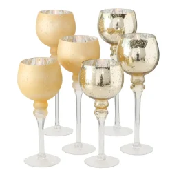 Boltze Windlichter-3er Set Windlicht Manou silber