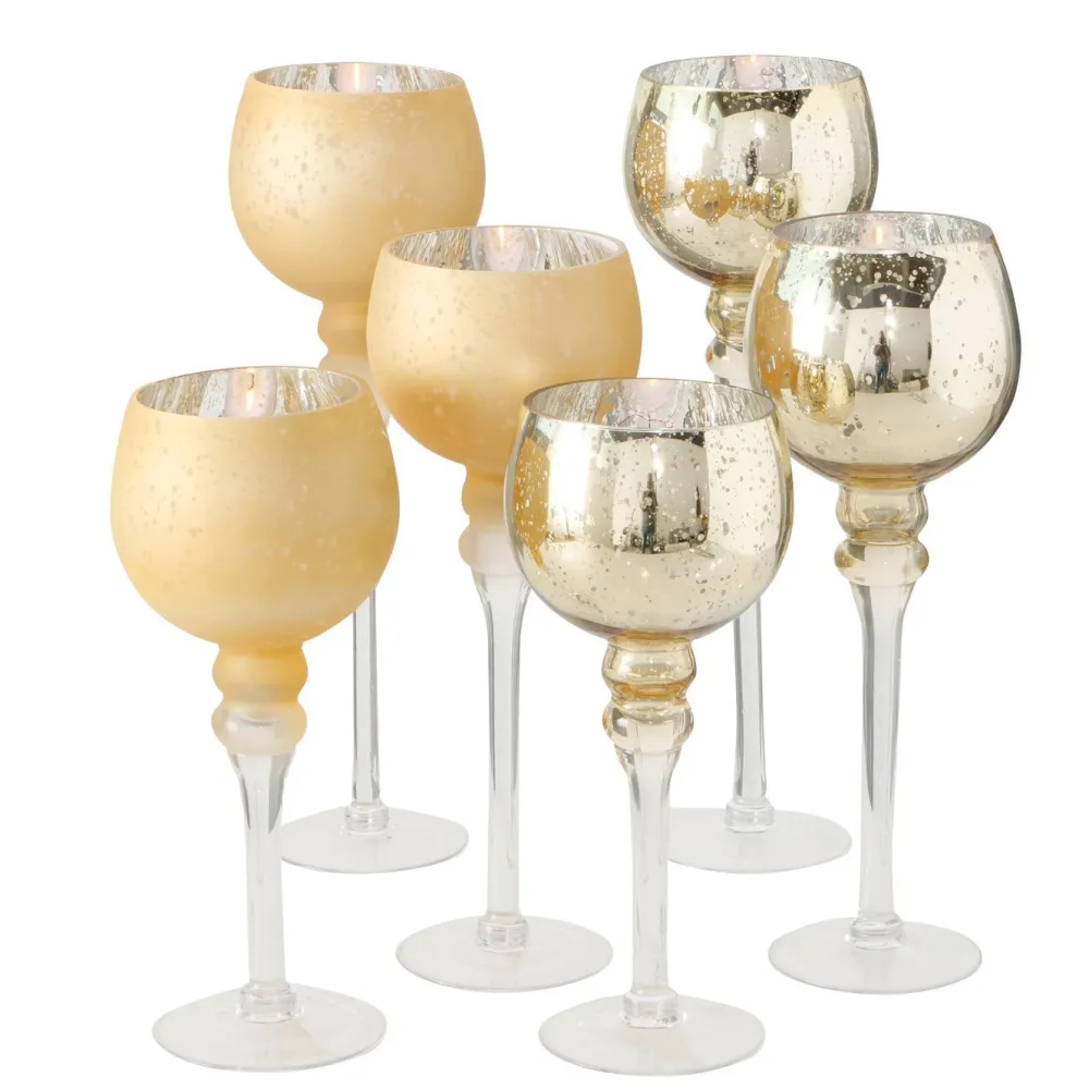 Boltze Windlichter-3er Set Windlicht Manou silber