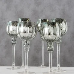 Boltze Windlichter-3er Set Windlicht Manou silber