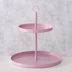 Boltze Etageren & Kuchenplatten|Geschirr & Tischdeko Skandinavisch-Etagere Samina aus Metall