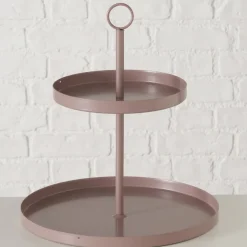 Boltze Etageren & Kuchenplatten|Geschirr & Tischdeko Skandinavisch-Etagere Samina aus Metall